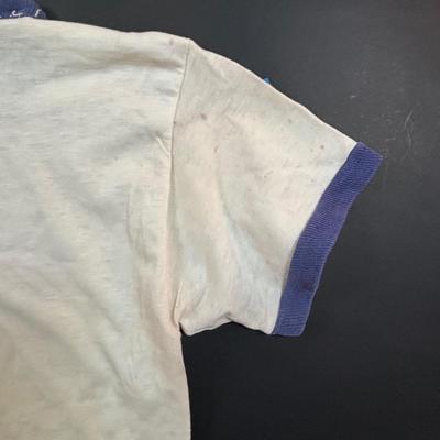 LOT 102: Vintage Philadelphia Flyers Memorabilia: T-shirts, Trading Cards, Team Photos, Stanley Cup Magazine along with a Box of Mixed...