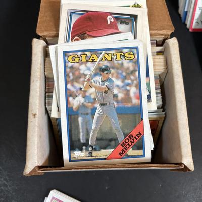 LOT 105: New/Old Unopened Baseball Cards & Loose Cards
