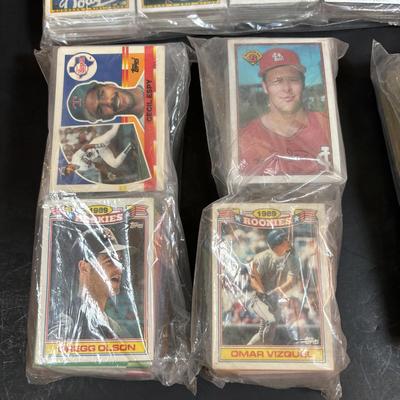 LOT 105: New/Old Unopened Baseball Cards & Loose Cards
