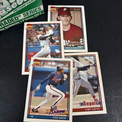 LOT 105: New/Old Unopened Baseball Cards & Loose Cards