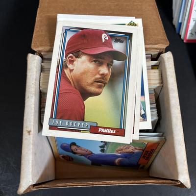 LOT 105: New/Old Unopened Baseball Cards & Loose Cards
