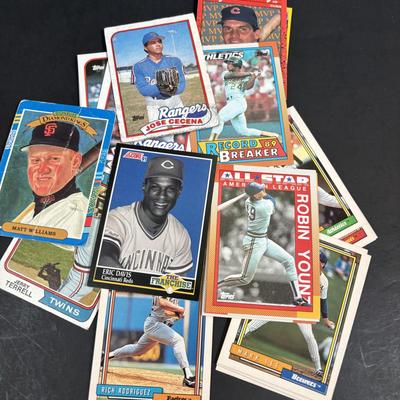 LOT 105: New/Old Unopened Baseball Cards & Loose Cards