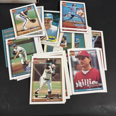 LOT 105: New/Old Unopened Baseball Cards & Loose Cards