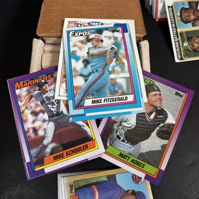 LOT 105: New/Old Unopened Baseball Cards & Loose Cards