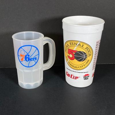 LOT 112: Collection of Basketball Memorabilia - NBA, 76ers, Sega Dreamcast Game, Jerry West (Lakers), Julius Erving, Wilt and More