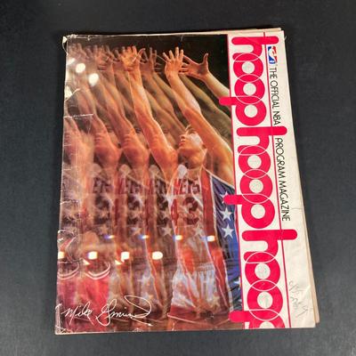 LOT 112: Collection of Basketball Memorabilia - NBA, 76ers, Sega Dreamcast Game, Jerry West (Lakers), Julius Erving, Wilt and More