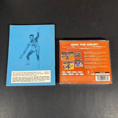 LOT 112: Collection of Basketball Memorabilia - NBA, 76ers, Sega Dreamcast Game, Jerry West (Lakers), Julius Erving, Wilt and More