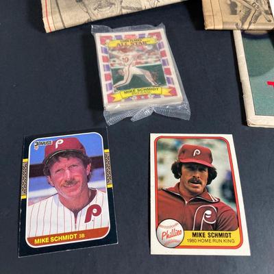 LOT 113: Awesome Philadelphia Phillies / Mike Schmidt Memorabilia Collection