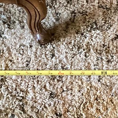 LOT 109: Vintage Carved Wood Louis XV Style Upholstered Sofa