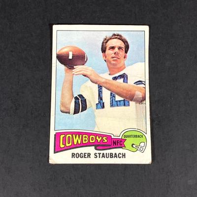 LOT 110: Vintage Dallas Cowboys / Roger Staubach Sports Memorabilia -