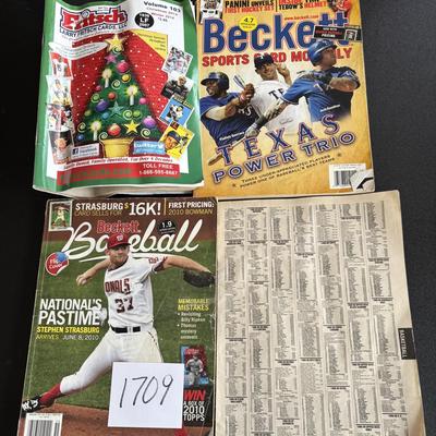 Baseball Cards Books