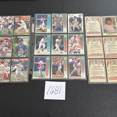 Baseball Card Lot