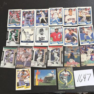 Fleer Baseball Card Lot