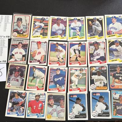 Fleer Baseball Card Lot