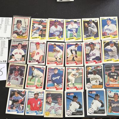 Fleer Baseball Card Lot