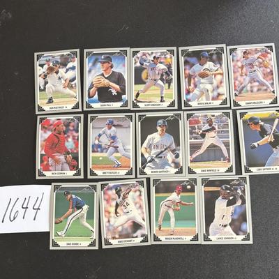 Leaf Baseball Card Lot