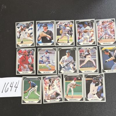 Leaf Baseball Card Lot