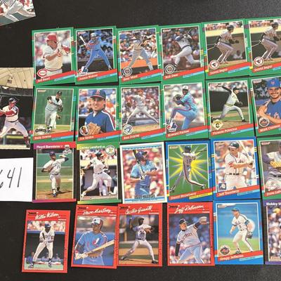 Donruss Baseball Card Lot
