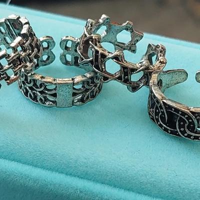 Set of Four Fashion Rings
