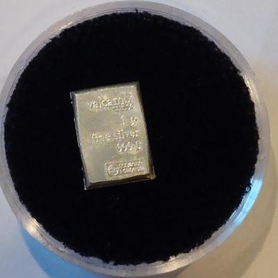 1 gram silver