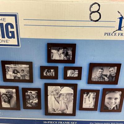 Framed Art by Jaylen, frame set of 8, Hand crafted stone art