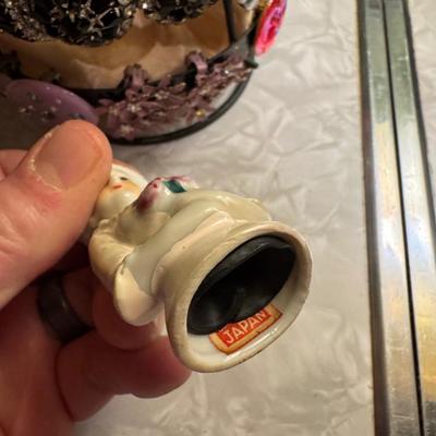 Vintage Earring Lady and Earrings