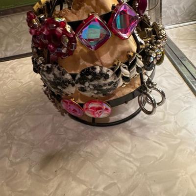 Vintage Earring Lady and Earrings