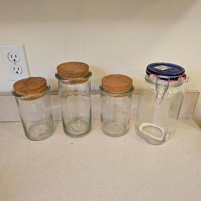 Glass & Plastic Canisters (K-JS)