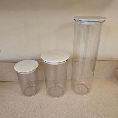 Glass & Plastic Canisters (K-JS)