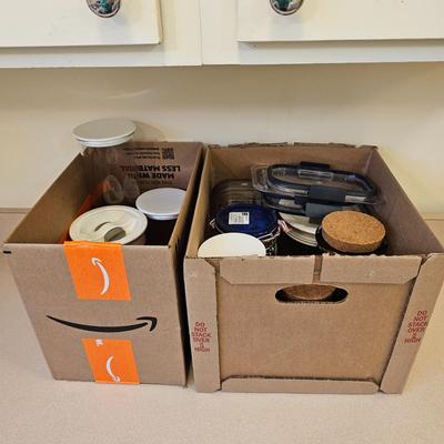 Glass & Plastic Canisters (K-JS)