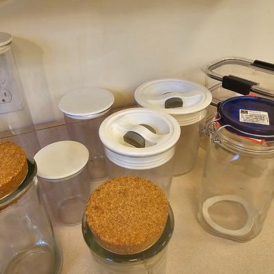 Glass & Plastic Canisters (K-JS)