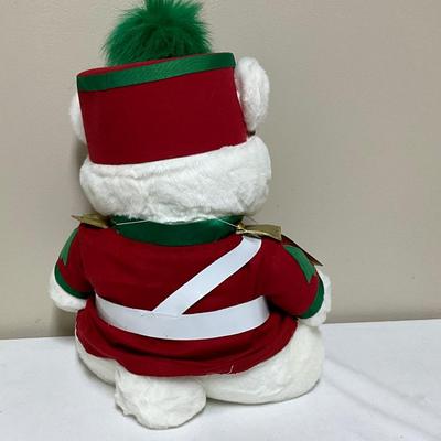 Vintage 1997 Nutcracker SantaBear, Great shape always been in plastic
