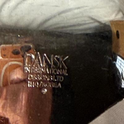 Oneida Silverplate Bowl, Gerber Knives & Dansk Serving Utensils (LR-MG)