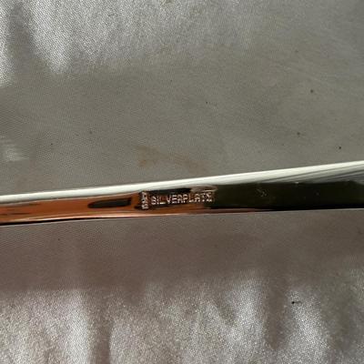 Oneida Silverplate Bowl, Gerber Knives & Dansk Serving Utensils (LR-MG)