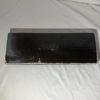 Oneida Silverplate Bowl, Gerber Knives & Dansk Serving Utensils (LR-MG)