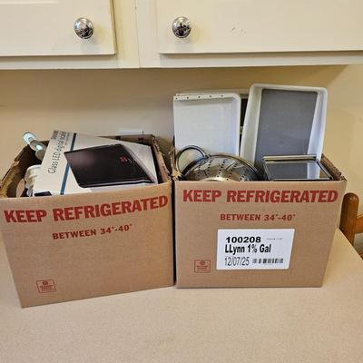 Assorted Stainless Kitchen Utensils & More (K-JS)