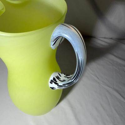 Kosta Boda Pinched Mouth Glass Pitcher (LR-MG)