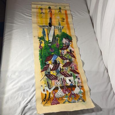 South American Art on Fabric (LR-MG)