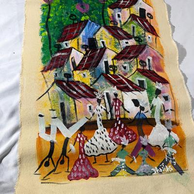 South American Art on Fabric (LR-MG)