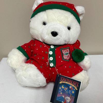 Vintage 1990 SantaBear