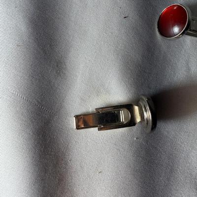 12K Filled Cross Pen & Pencil Set & Collection of Cufflinks & Shirt Studs (LR-MG)