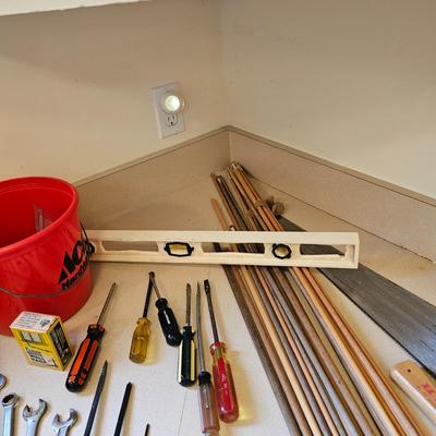 Assorted Hand Tools, Black & Decker Cordless Drill & More (G-JS)