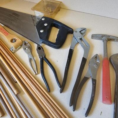 Assorted Hand Tools, Black & Decker Cordless Drill & More (G-JS)