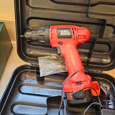 Assorted Hand Tools, Black & Decker Cordless Drill & More (G-JS)