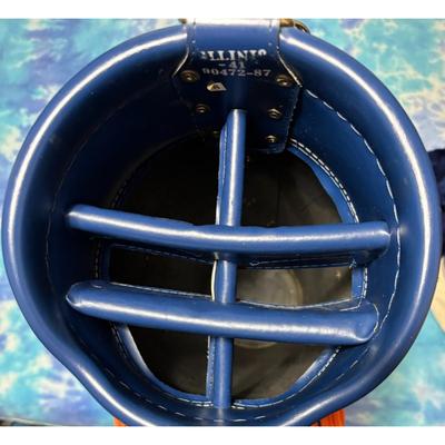 Vintage Fighting Illini Chief Illiniwek Golf Bag University Illinois Blue Orange