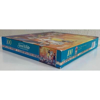 Snow White and the Seven Dwarfs 12.5" x 15" 100 Piece Jigsaw Puzzle - BRAND NEW