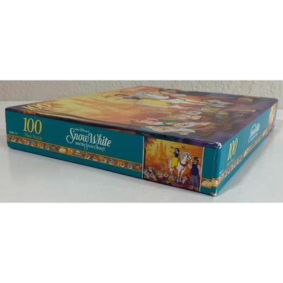 Snow White and the Seven Dwarfs 12.5" x 15" 100 Piece Jigsaw Puzzle - BRAND NEW