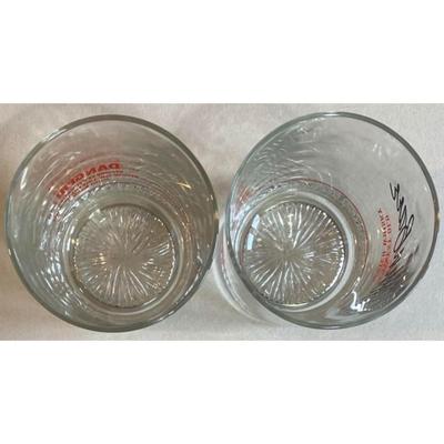 2 Vintage John Barr Finest Old Scotch Whisky Glasses