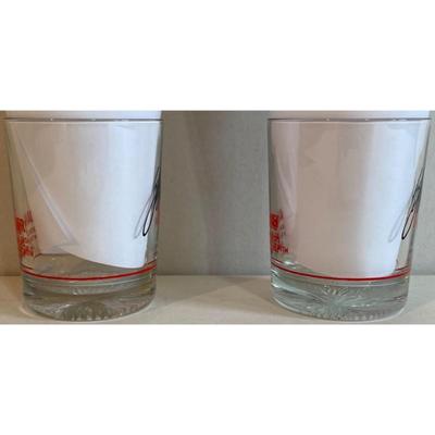 2 Vintage John Barr Finest Old Scotch Whisky Glasses