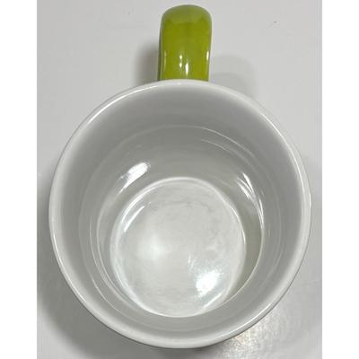 Leigh Standley Curly Girl Design Santa Barbara Studio Ceramic Mug Cake Green